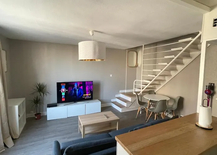 Magnifique Duplex Avec 2 Et Parking Gratuit شقة